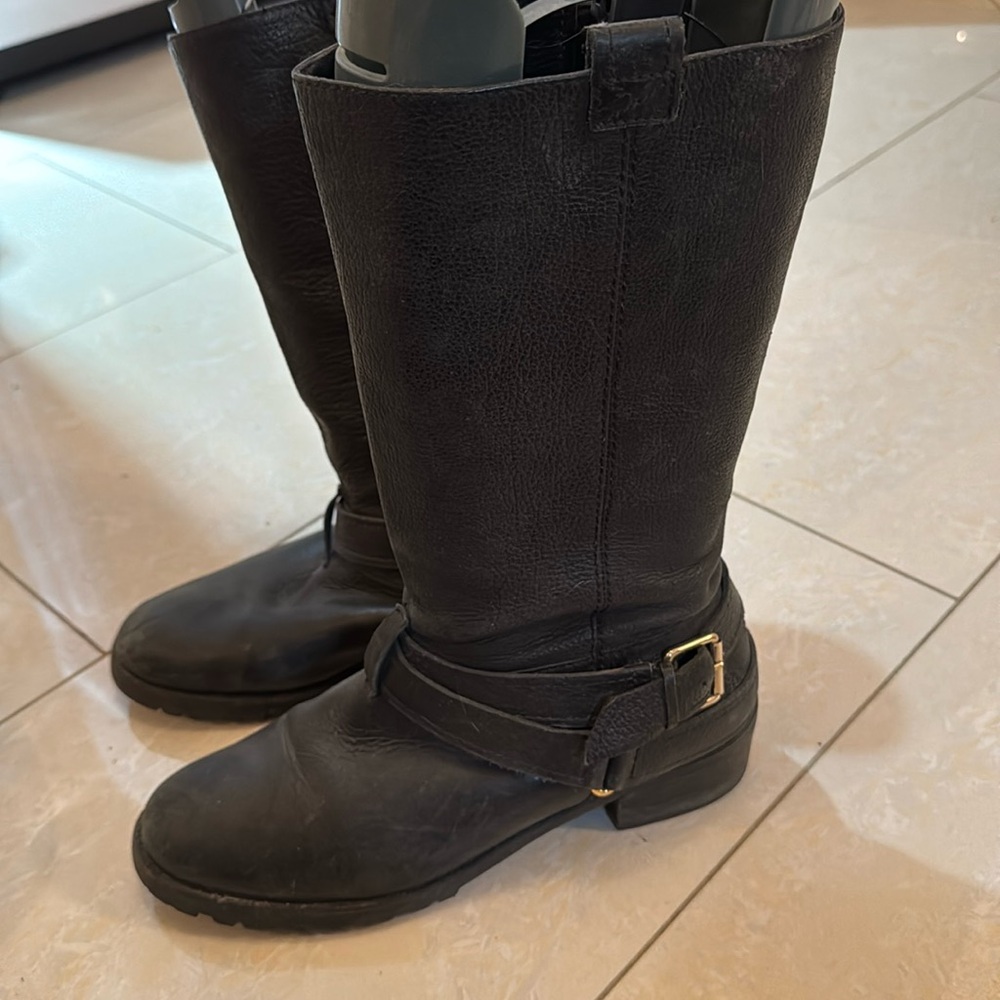DVF leather boots